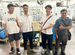熱烈歡迎海外代理商前來(lái)JXHIN巨欣參觀(guān)考察軟管泵，給予技術(shù)支持